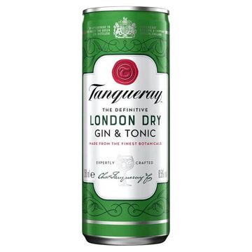 Tanqueray Gin Tonic 4 Bucati X 0.25L
