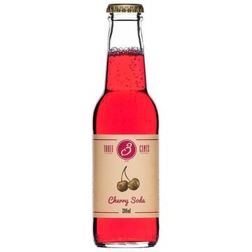 Three Cents Cherry Soda 4 Bucati X 0.2L