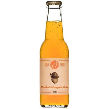 Three Cents Mandarin & Bergamot Soda 4 Bucati X 0.2L 