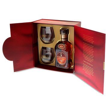 CARDHU 12YO SINGLE MALT WHISKY 0.7L 2 PAHARE