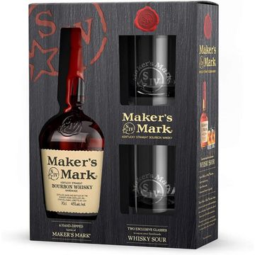 Maker’s Mark Whisky 0.7L 2 Pahare