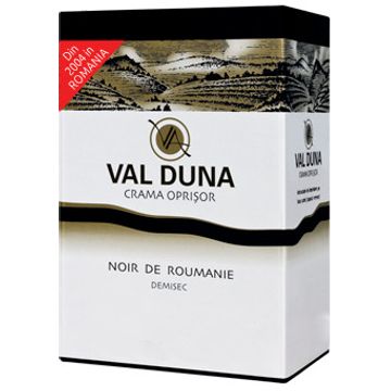 Crama Oprisor Val Duna Vin Rosu Noir De Roumanie BIB 10L
