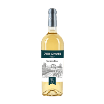VINARTE CASTEL BOLOVANU VIN ALB SAUVIGNON BLANC 0.75L