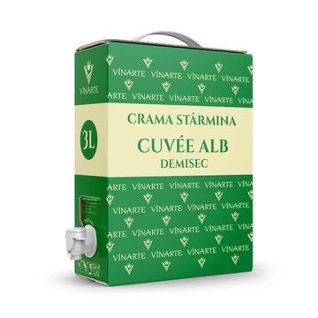Vinarte Starmina Cuvee Vin Alb Demisec BIB 3L