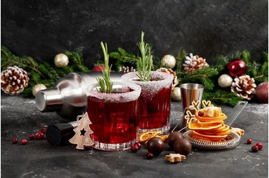 Cocktailuri tematice: inspirație pentru petrecerile de Crăciun