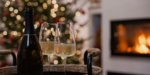 vin spumant primit cadou de Craciun vin spumant primit cadou de Craciun