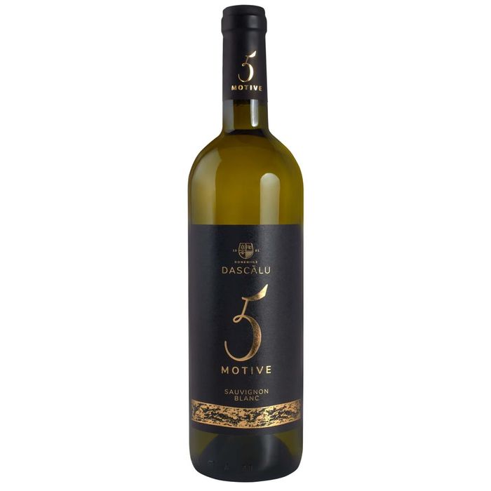 Domeniile Dascalu 5 Motive Vin Alb Sauvignon Blanc 0.75L