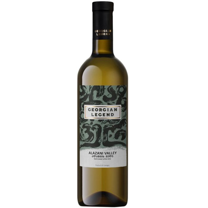 Georgian Legend Alazani Valley Vin Alb 0.75L+ Tirbuson Profesional