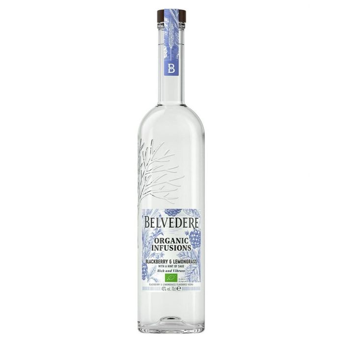 Belvedere Vodka Organic Infusions Blackberry & Lemongrass 0.7L