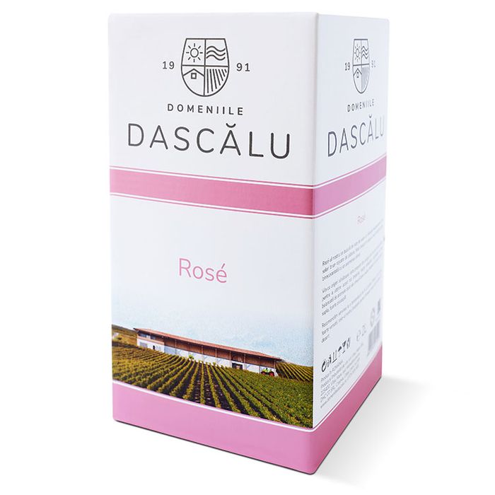 Domeniile Dascalu Vin Rose Syrah BIB 2L