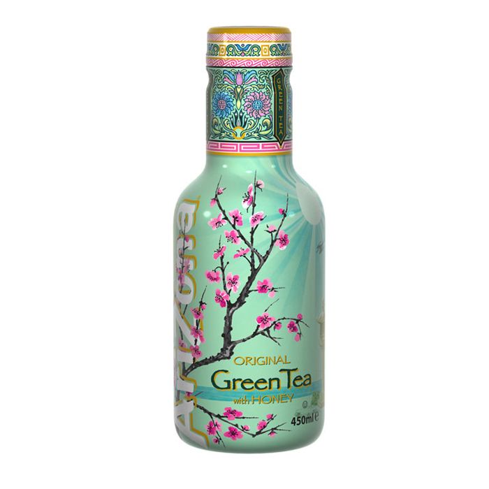 Arizona Green Tea Honey 6 Bucati X 0.45L