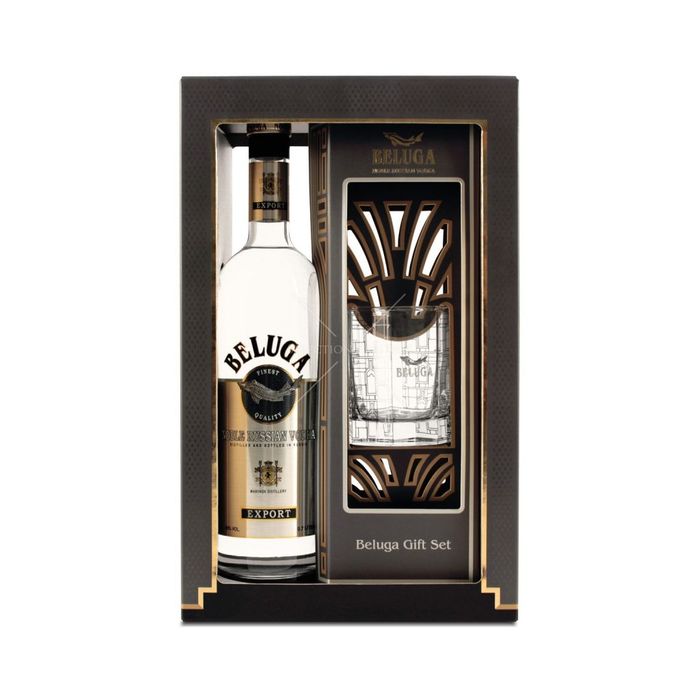 Beluga Vodka Noble 0.7L 1 Pahar