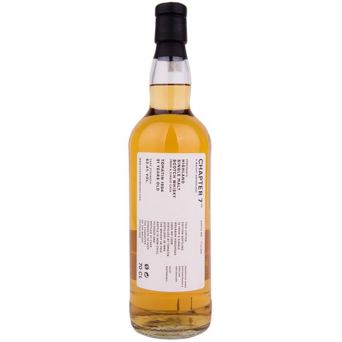 Chapter 7 Tomatin 21YO Single Malt Whisky 0.7L