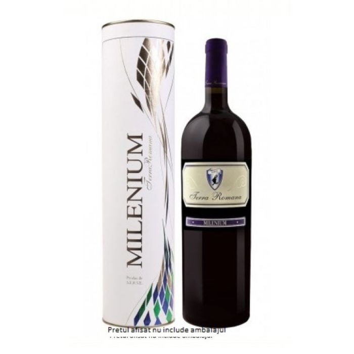 Serve Vin Rosu Terra Romana Milenium Magnum 1.5L Cutie