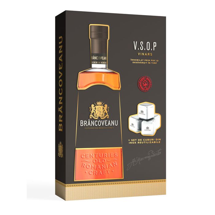 Brancoveanu Vinars VSOP Cutie Cuburi 0.7L