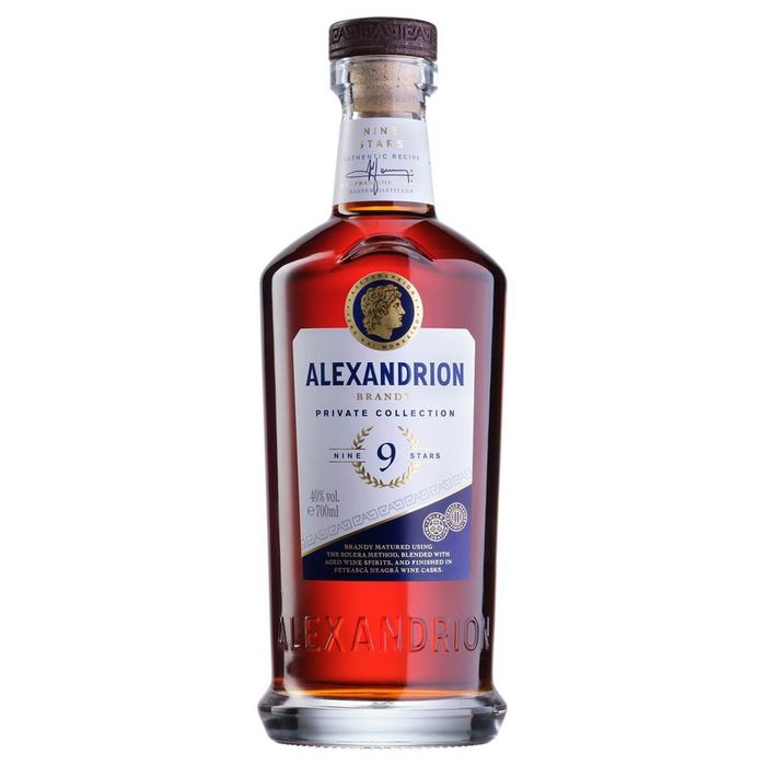 Alexandrion Brandy 9 stele 0.7L