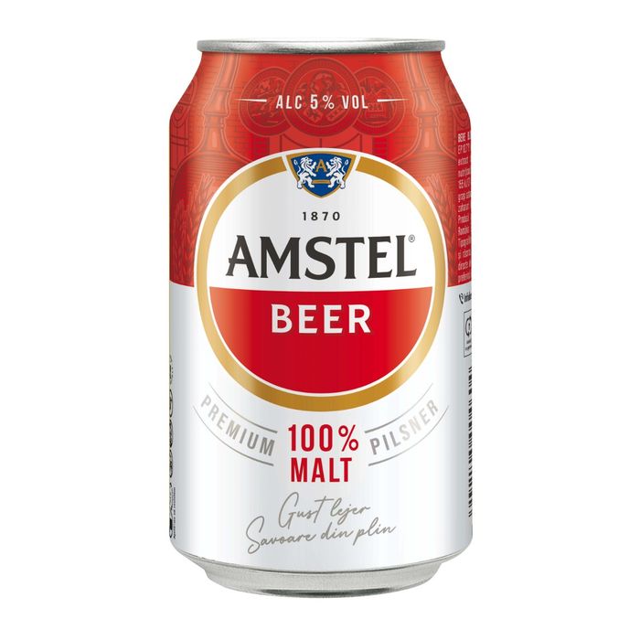 Bere Amstel Doza 0.33L X 6 Bucati