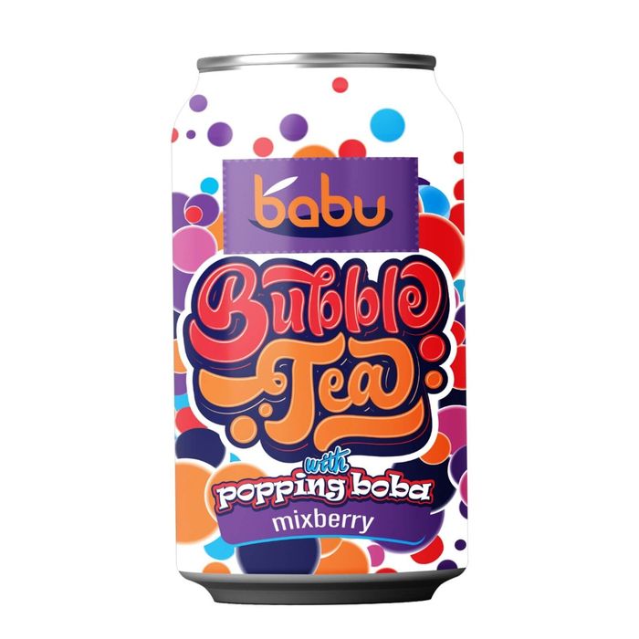 Babu Bubble Tea Mix Berry 4 Bucati X 0.315L