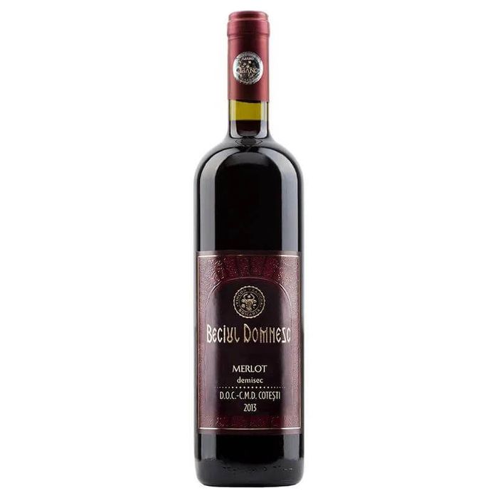 Beciul Domnesc Vin Rosu Merlot 0.75L