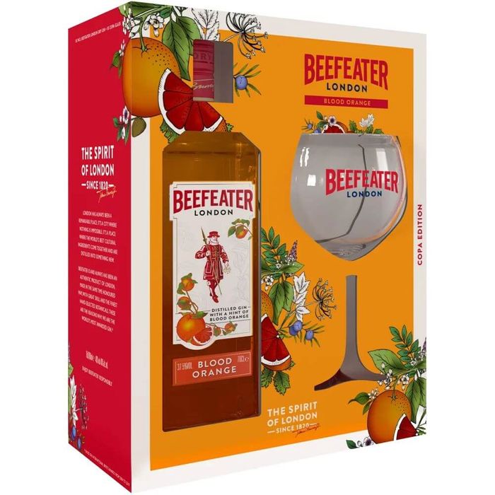 Beefeater Blood Orange London Dry Gin 0.7L 1 Pahar