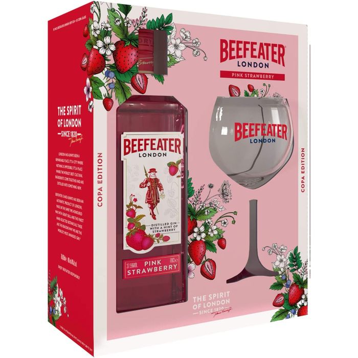 Beefeater Pink London Dry Gin 0.7L 1 Pahar