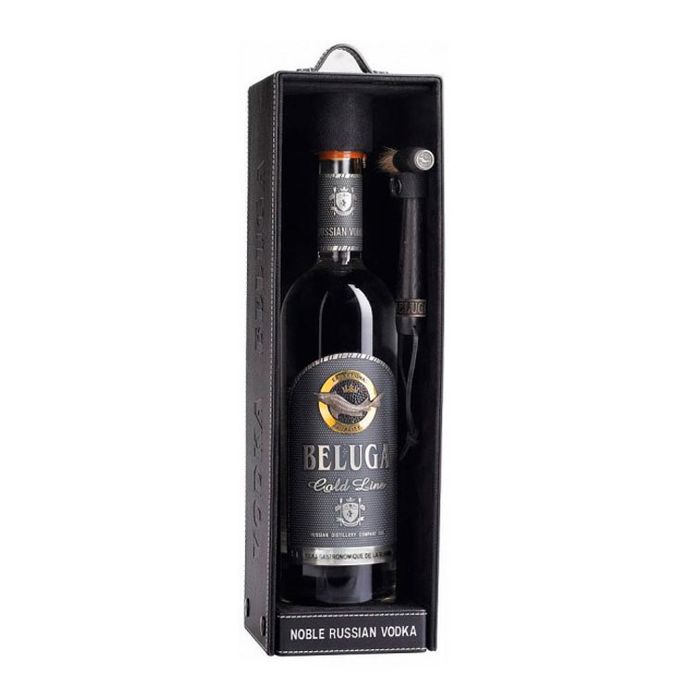 Beluga Vodka Gold Line 0.7L Cutie Piele