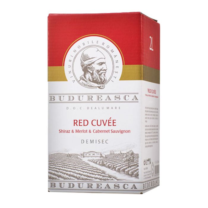 Budureasca Vin Rosu Red Cuvee BIB 2L