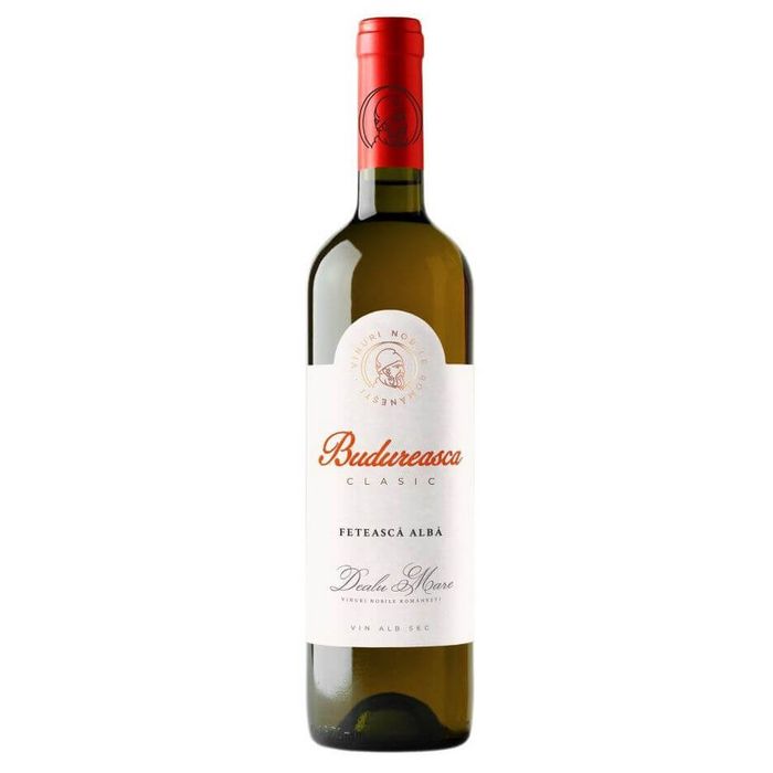 Budureasca Vin Alb Clasic Feteasca Alba 0.75L