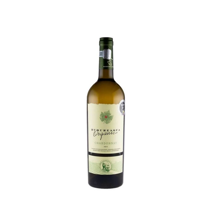 Budureasca Vin Alb Organic Chardonnay 0.75L