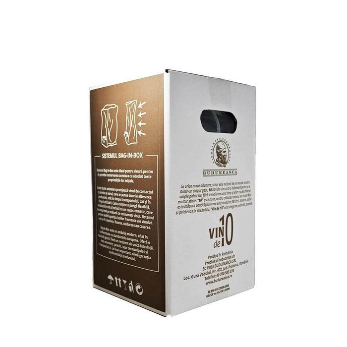 Budureasca Vin Rosu Demisec BIB 10L