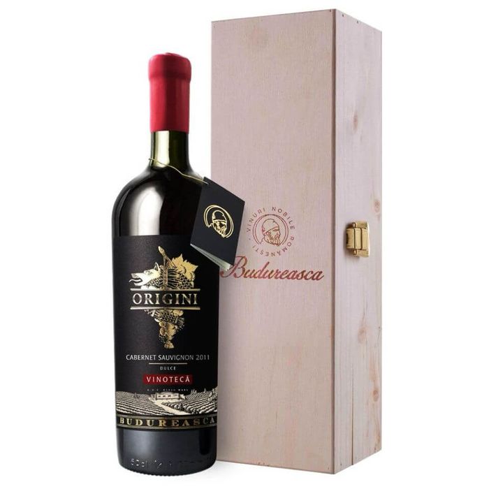 Budureasca Vin Rosu Dulce Origini Vinoteca Cabernet Sauvignon 0.75L 