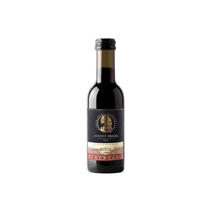Budureasca Vin Rosu Premium Feteasca Neagra 187ML