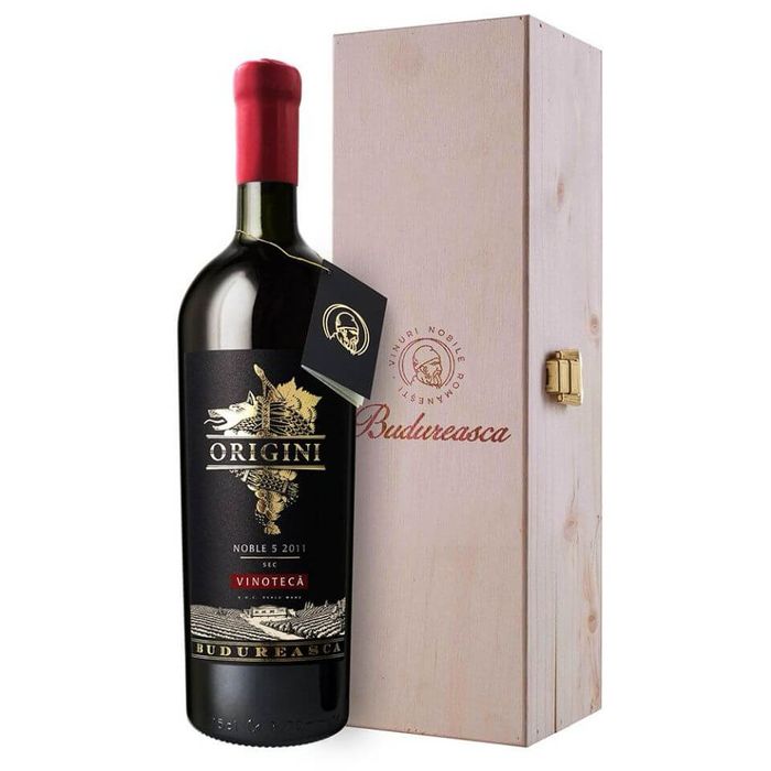Budureasca Vin Rosu Sec Origini Vinoteca Noble Five 0.75L 