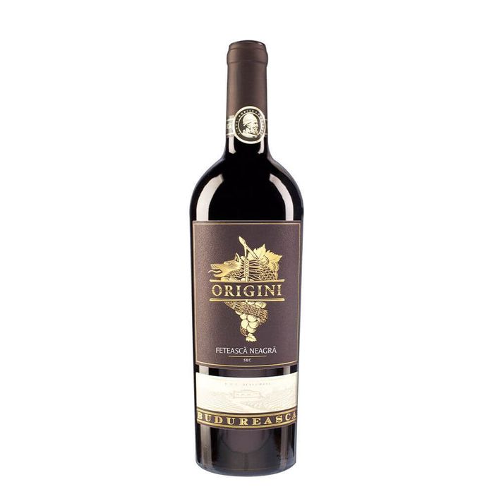 BUDUREASCA VIN ROSU ORIGINI FETEASCA NEAGRA 0.75L