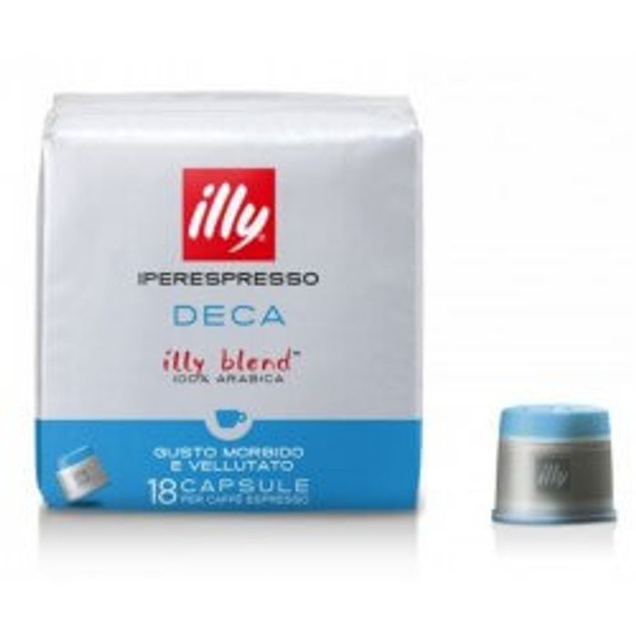 Illy Iperespresso Cafea Decafeinizata 18 Capsule / 121 GR