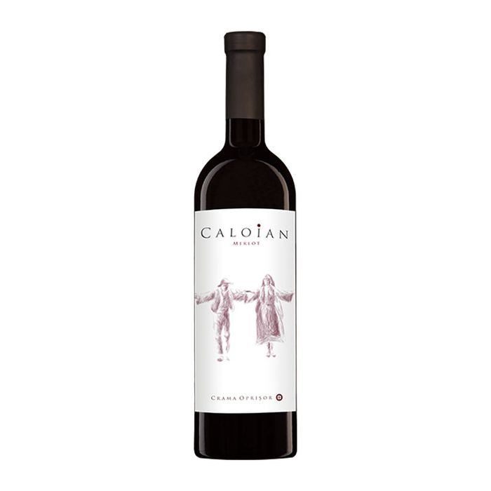 Crama Oprisor Caloian Vin Rosu Merlot 0.75L