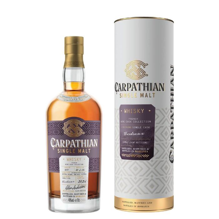 Carpathian Single Malt Whisky Moscatel 46% 0.7L