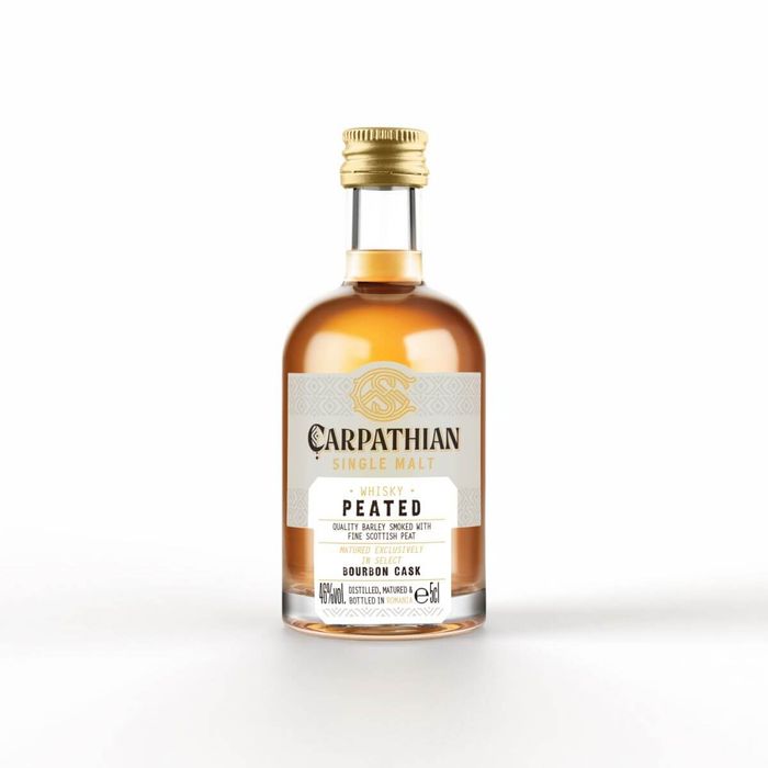 Carpathian Single Malt Whisky Peated 0.05L