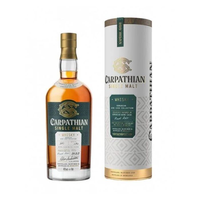 Carpathian Single Malt Whisky Pinot Noir 46% 0.7L
