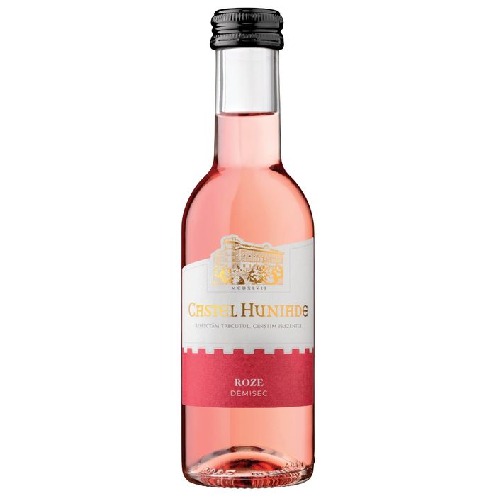 Cramele Recas Vin Rose Castel Huniade  187ML