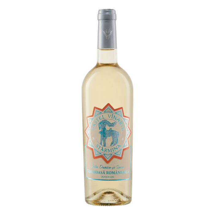 Vinarte Castel Stârmina Vin Alb Tămâioasă Românească 0.75L