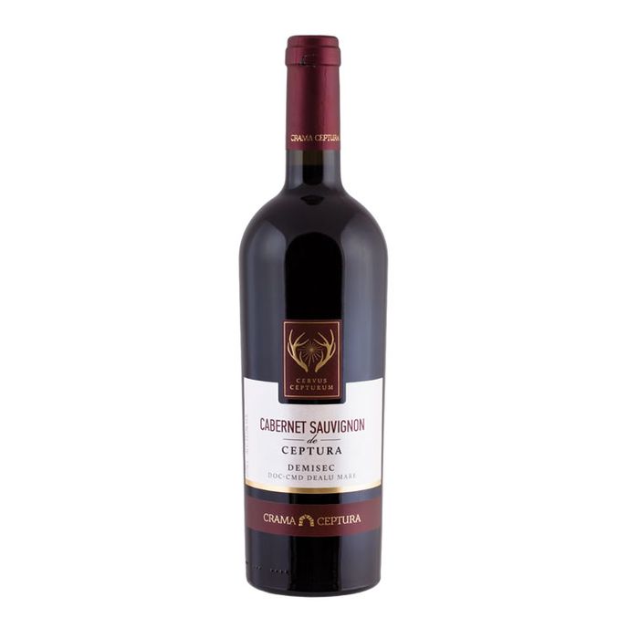 Crama Ceptura Vin Rosu Cervus Cepturum Cabernet Sauvignon 0.75L
