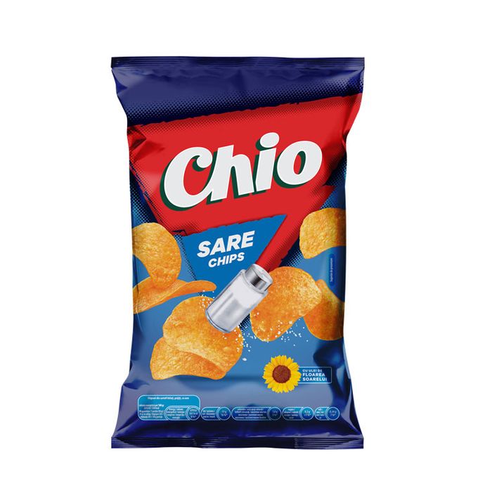Chio Chips Sare 4 Bucati X 125GR