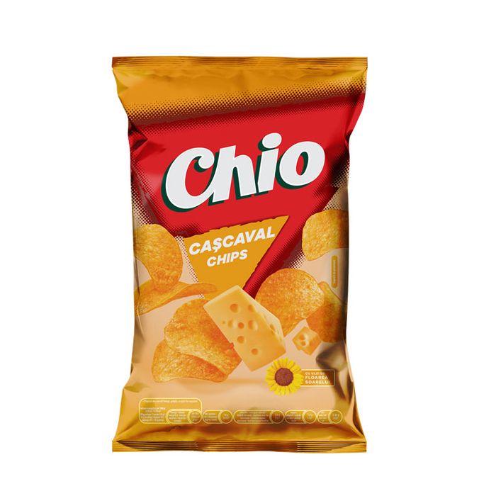Chio Chips Cascaval 4 Bucati X 125GR
