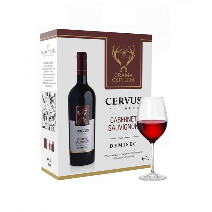 Crama Ceptura BIB Vin Rosu 3L