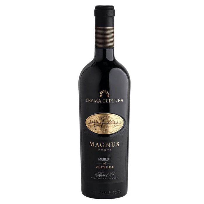 Crama Ceptura Magnus Merlot Vin Rosu 0.75L