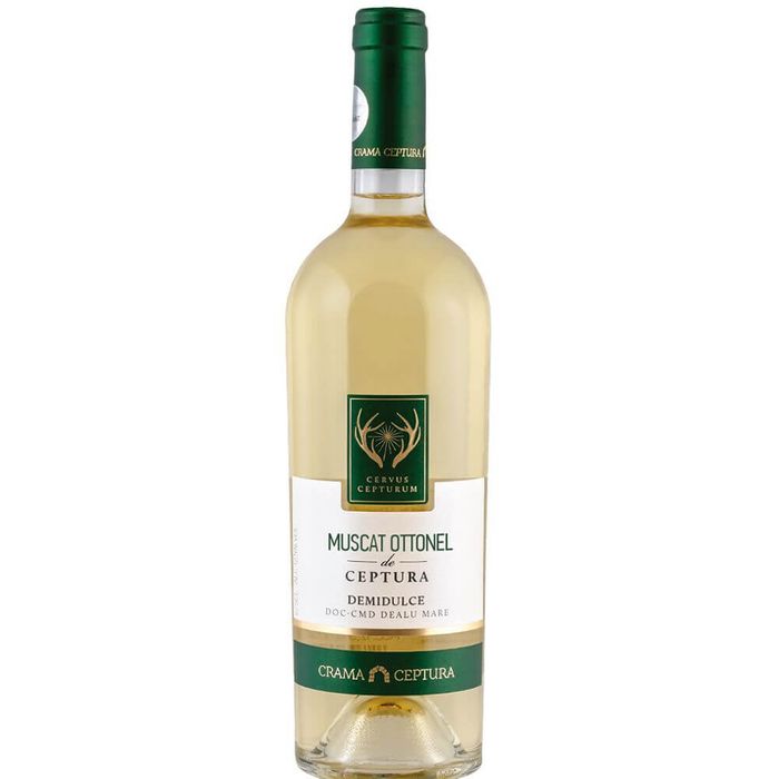 Crama Ceptura Vin Alb Demidulce Cervus Cepturum Muscat Ottonel 0.75L