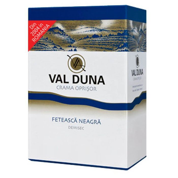 CRAMA OPRISOR VAL DUNA VIN ROSU FETEASCA NEAGRA BIB 5L