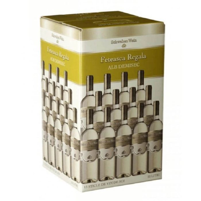Cramele Recas Vin Alb Feteasca Regala BIB 10L