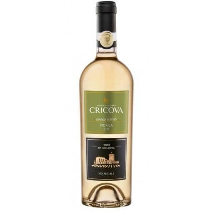 Cricova Vin Alb Sec Viorica Editie Limitata 0.75L